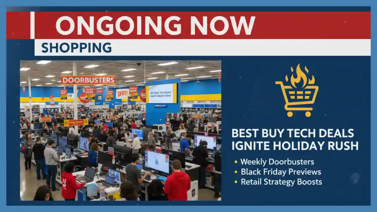 Best Buy Tech Deals Ignite Holiday Rush | Ongoing Now | Shopping