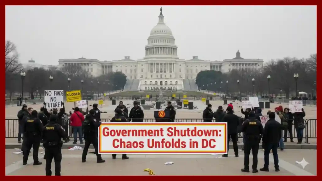 Government Shutdown Chaos Unfolds in DC | Ongoing Now Politics