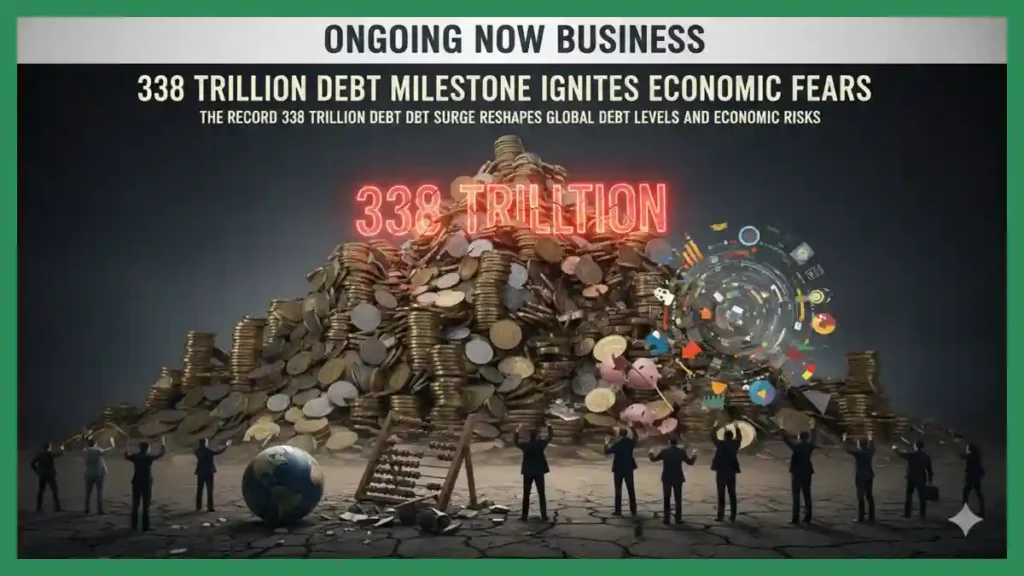 338 Trillion Debt Milestone Ignites Economic Fears | Ongoing Now | Business