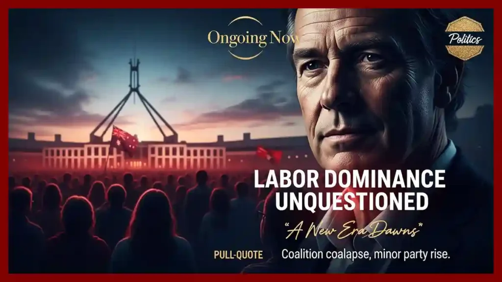 Aus Election 2025 Polls Show Massive Labor Lead | Ongoing Now | Politics