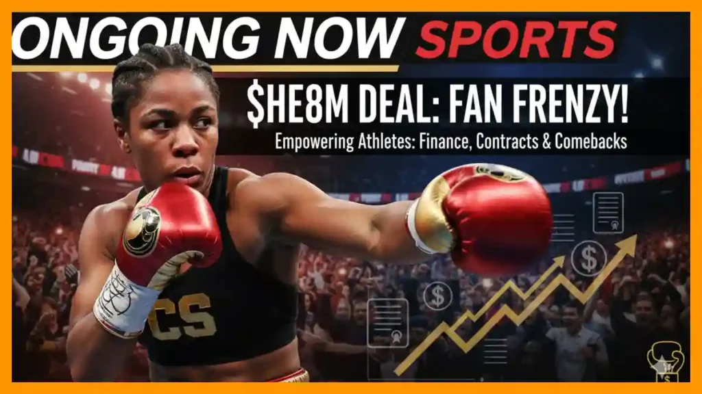 Claressa Shields Boxing $8M Deal Rocks Ring | Ongoing Now | Sports