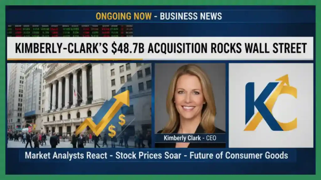 Kimberly-Clark's $48.7B Acquisition Rocks Wall Street | Ongoing Now Business