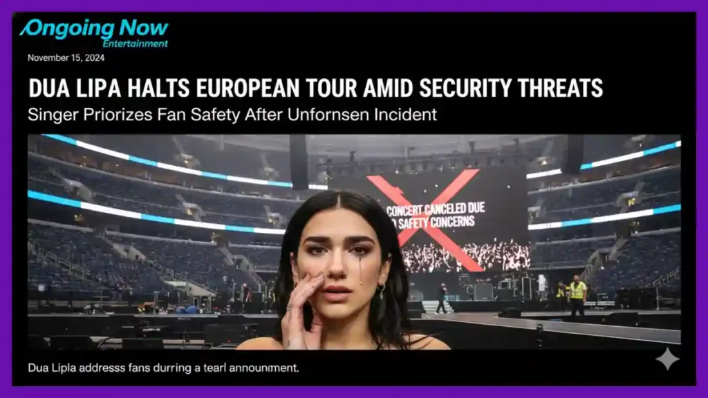 Shocking Concert Cancellation Hits Dua Lipa Tour | Ongoing Now | Entertainment