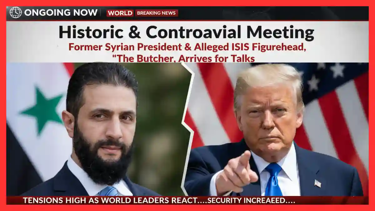 The Syrian Butcher White House Gambit to Revive Syria | Ongoing Now | World News