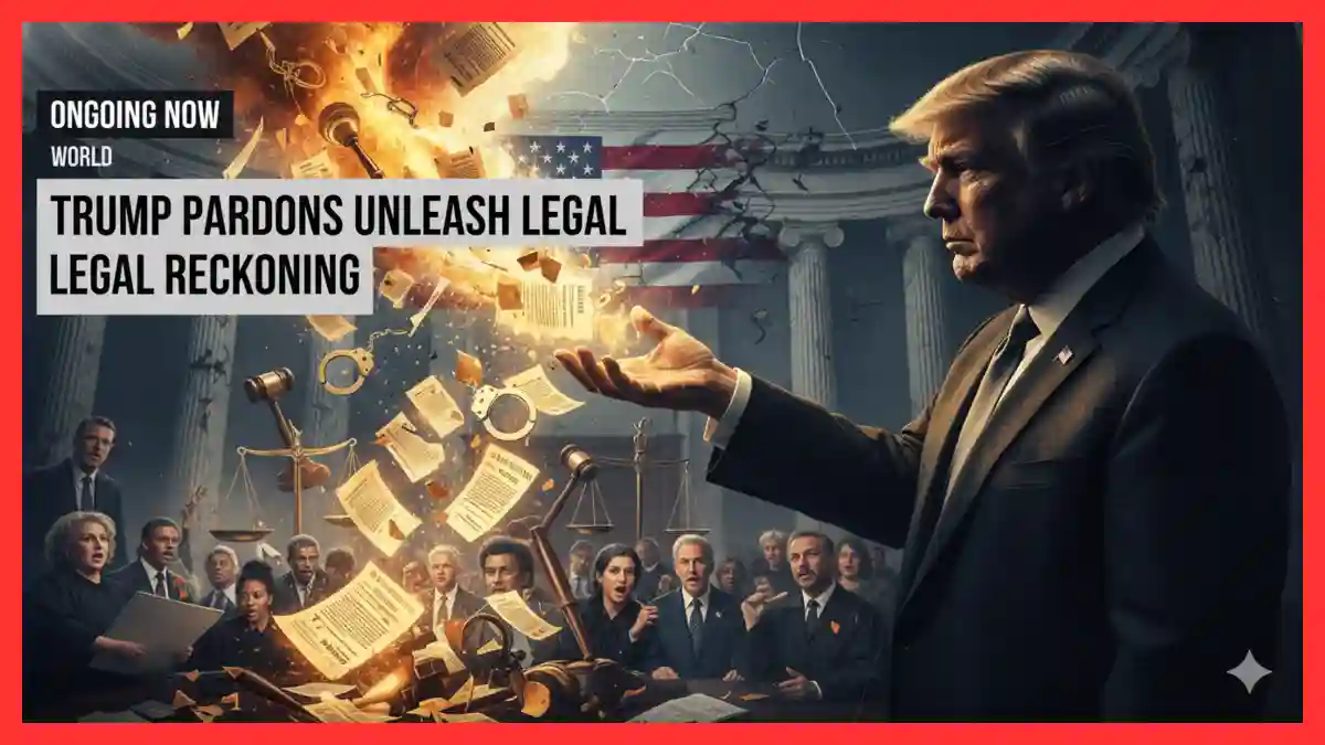 Trump Pardons Unleash Legal Reckoning | Ongoing Now | World News