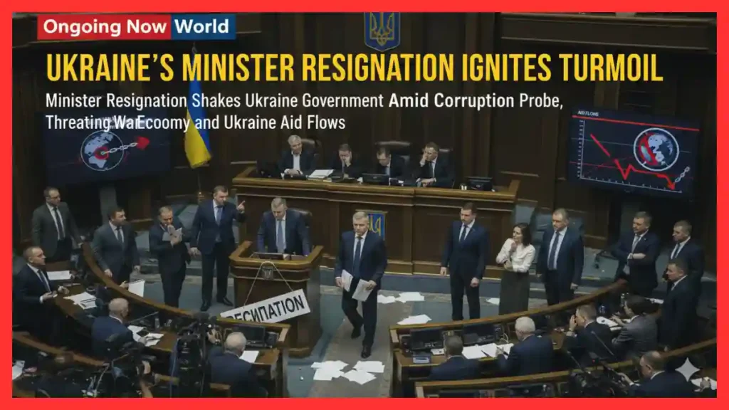 Ukraine's Minister Resignation Ignites Turmoil | Ongoing Now | World News