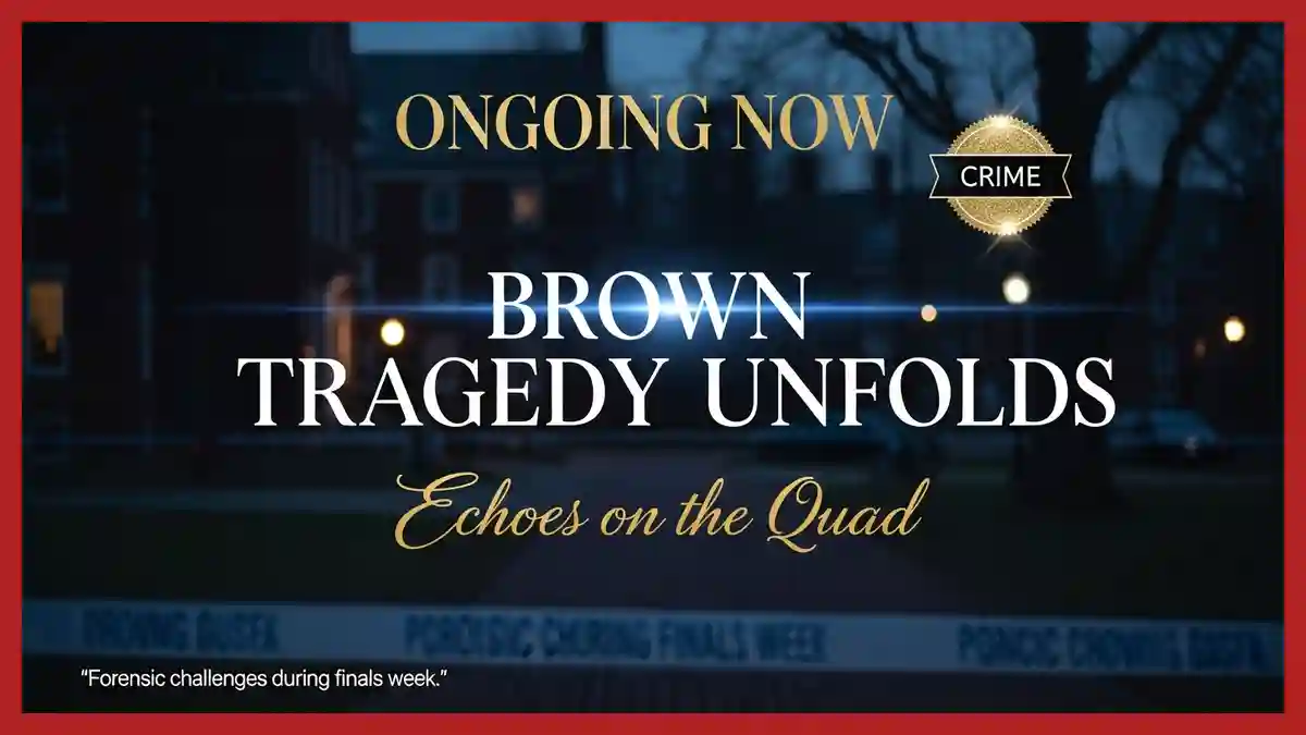 Brown University Shooting Tragedy Unfolds | Ongoing Now |