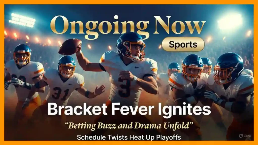 College Football Playoff Rankings Ignite Bracket Fever | Ongoing Now | Sports