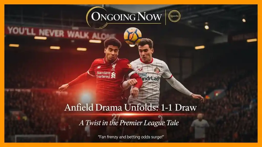 Liverpool Sunderland Highlights Ignite Anfield Drama | Ongoing Now | Sports