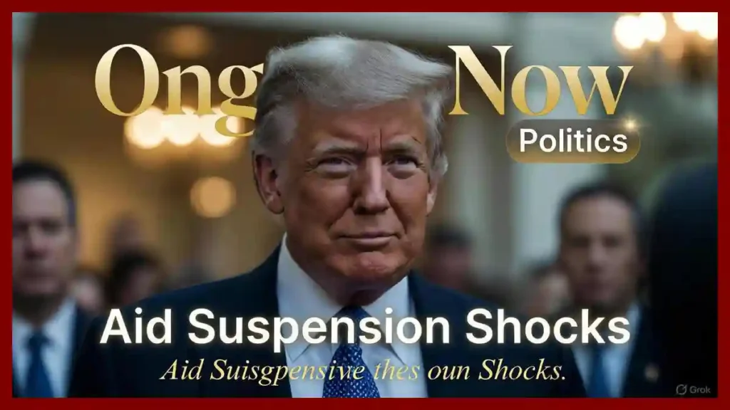 Trump Ukraine Aid The Breaking Diplomatic Storm | Ongoing Now | Politics