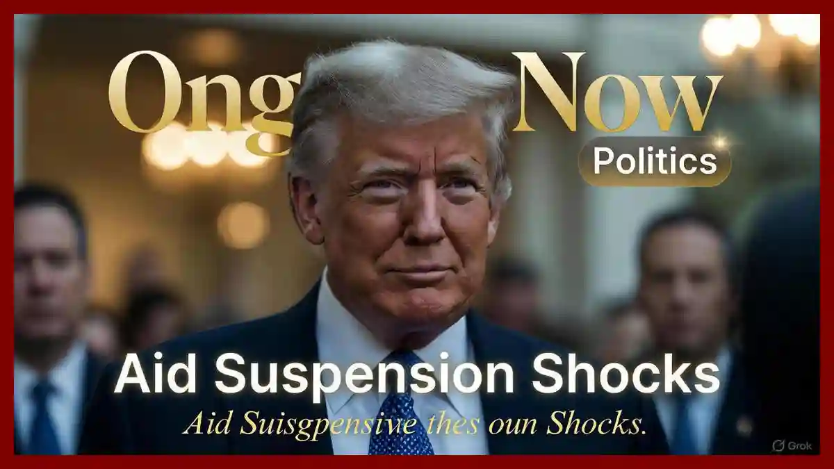 Trump Ukraine Aid The Breaking Diplomatic Storm | Ongoing Now | Politics