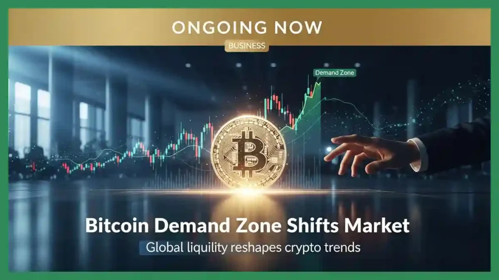 Bitcoin Demand Zone Impact on Market Trends | Ongoing Now | Business