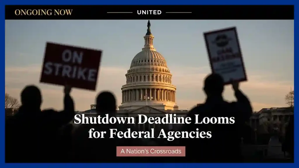 Federal Agency Funding Deadline Stirs National Debate | Ongoing Now | U.S.