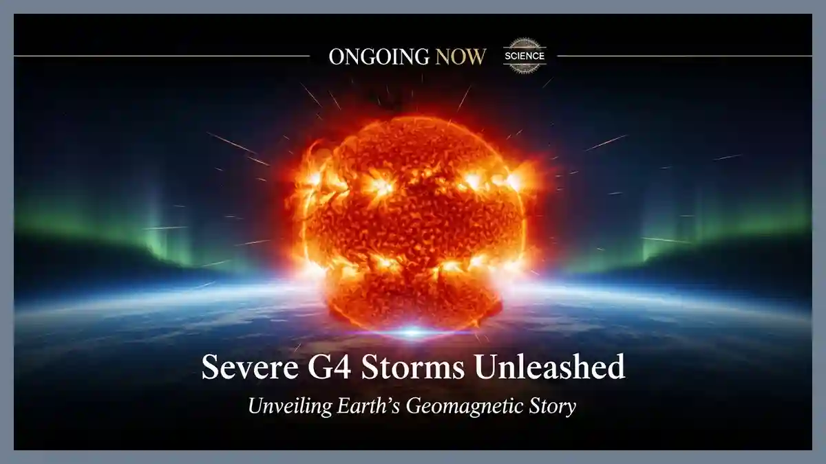 Inside Severe G4 Storms Solar Insights | Ongoing Now | Science