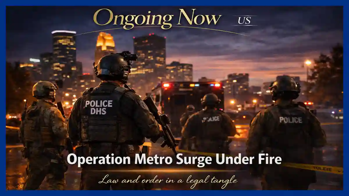 Minneapolis Federal Deployment Sparks Legal and Policy Debate | Ongoing Now | US