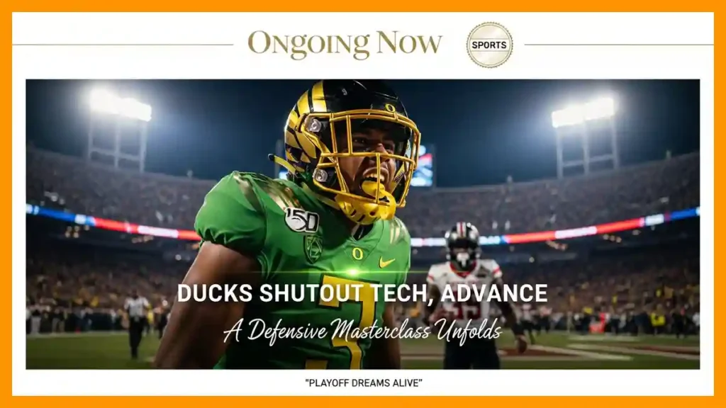 Oregon Ducks Dominate 2026 Orange Bowl Results | Ongoing Now | Sports