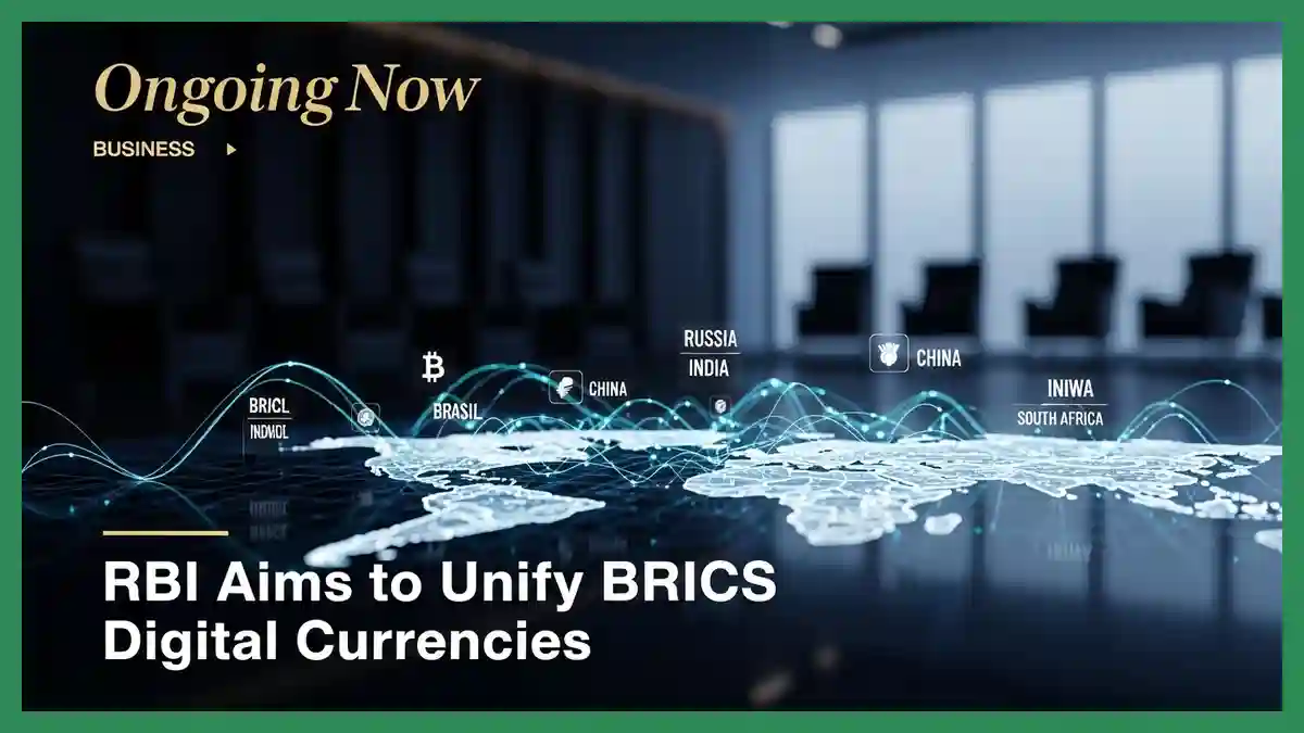 RBI Proposes Linking BRICS Digital Currencies for 2026 Summit | Ongoing Now | Bisiness