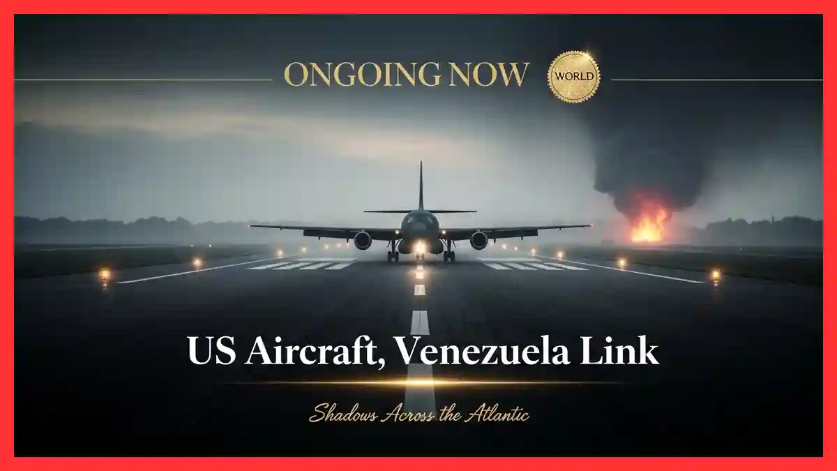 US Aircraft Venezuela Link at UK Bases | Ongoing Now | World