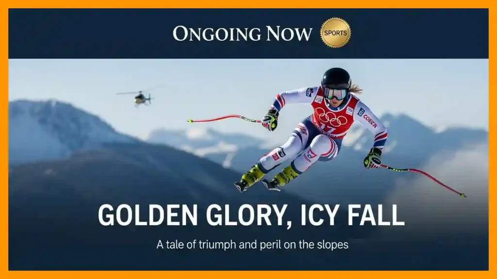 Breezy Johnson Wins Gold as Lindsey Vonn Crashes in Cortina | Ongoing Now | Sports