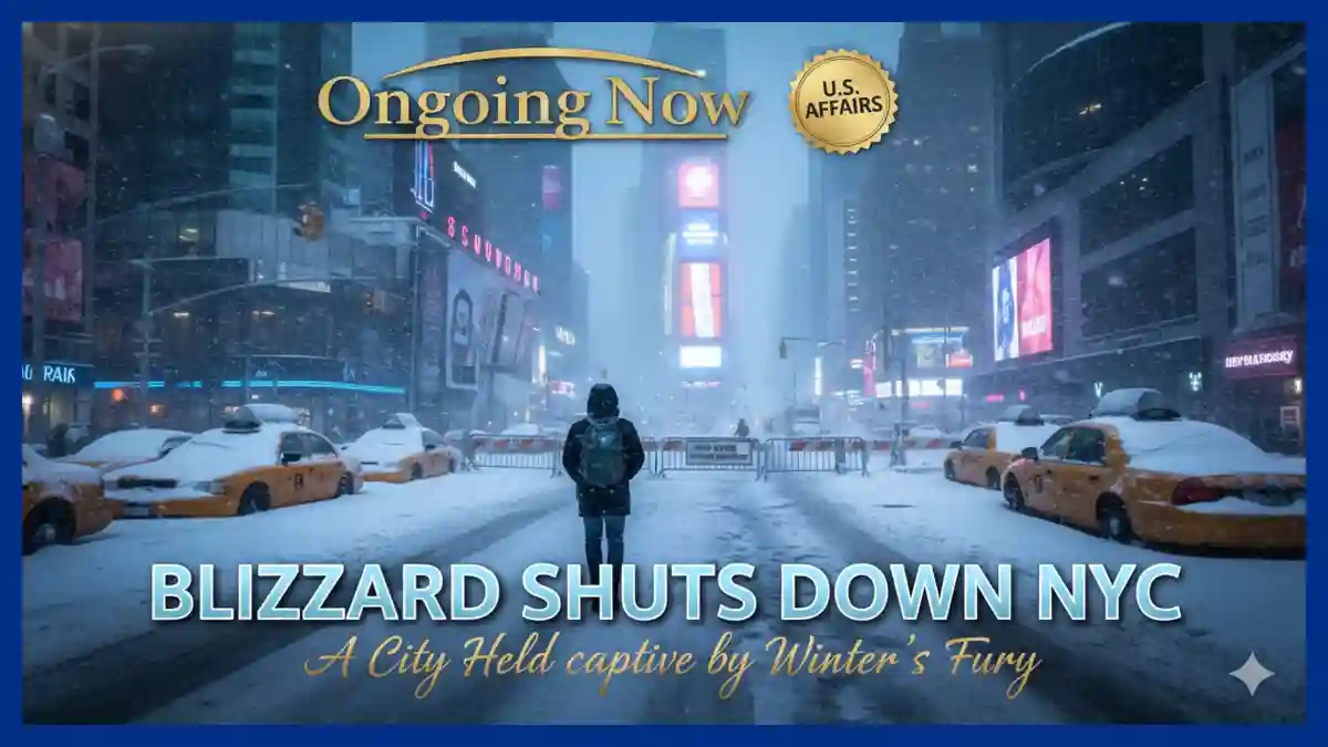 NYC Emergency Travel Ban Updates Why Roads Closed | Ongoing Now U.S. News