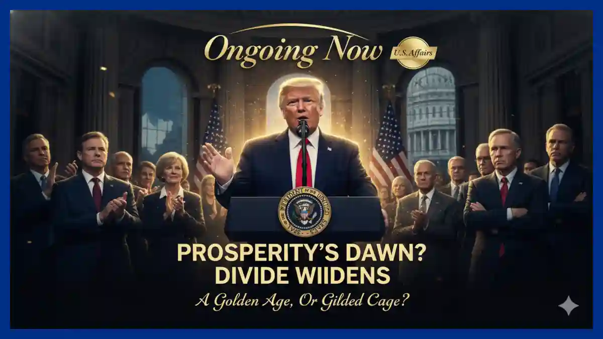 Trump 2026 SOTU Golden Age Speech Faces Rebuttal | Ongoing Now U.S. News