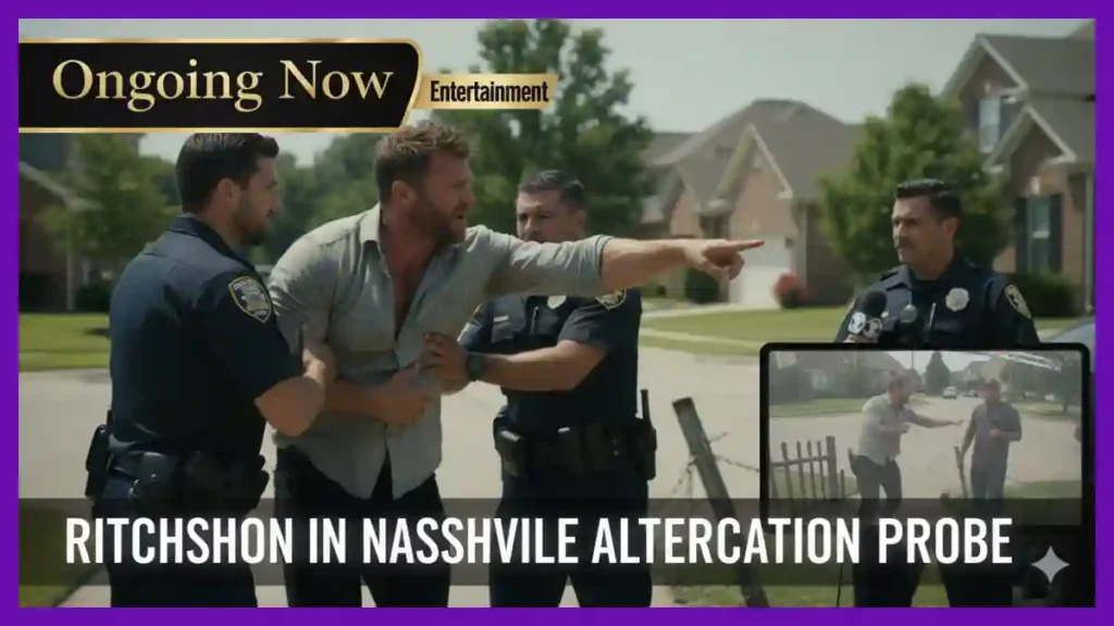 Alan Ritchson Investigation Nashville Altercation Video Revealed