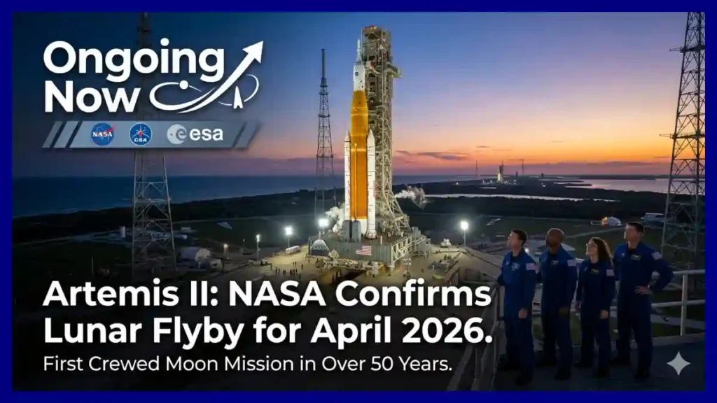 Artemis II Launch Date 2026 NASA's Historic Lunar Return | OngoingNow | Space