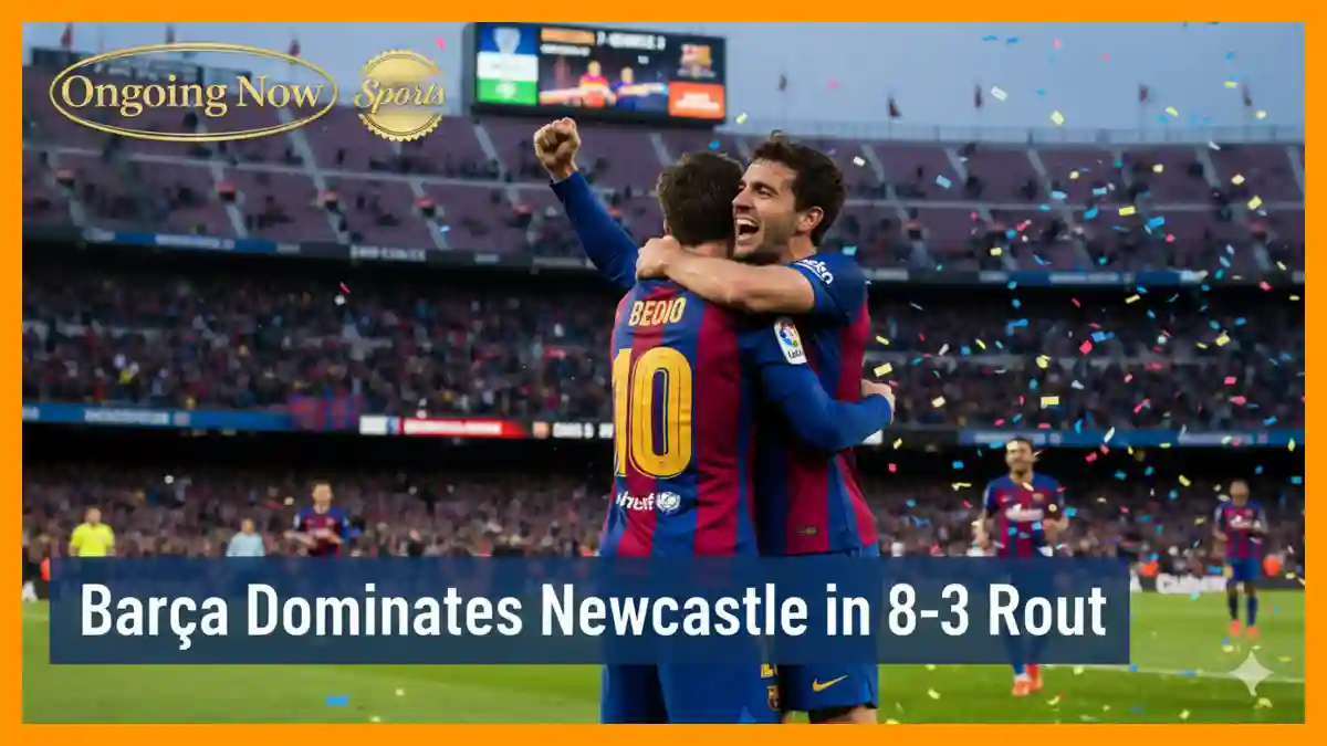 Barcelona Secures Quarter-Final Berth After 7 Goal Masterclass
