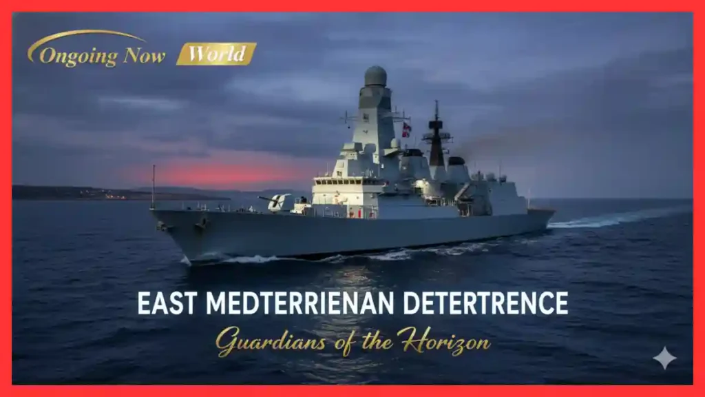 HMS Duncan Deployment Reinforces RAF Akrotiri Security | Ongoing Now World News