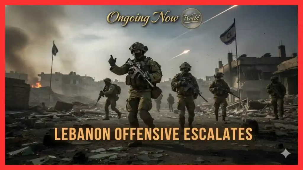 IDF Lebanon Invasion Expands Amid Regional Escalation
