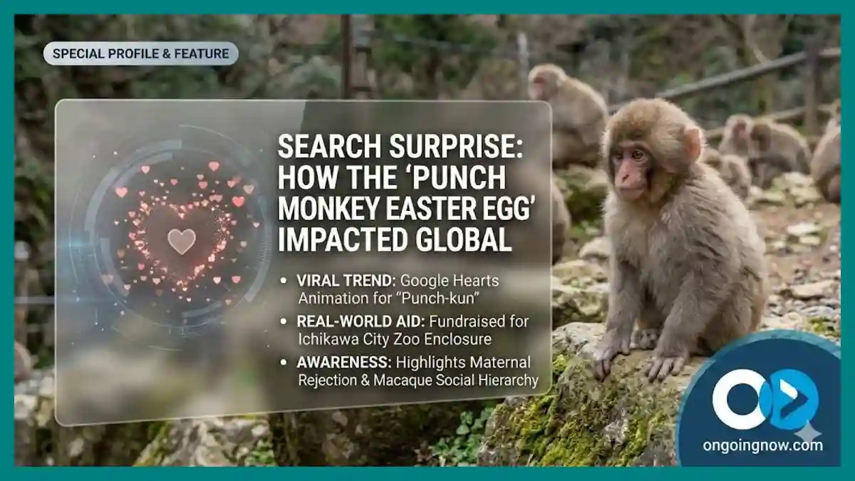 The Punch monkey triggered a viral 2026 search trend, driving awareness for Ichikawa City Zoo.