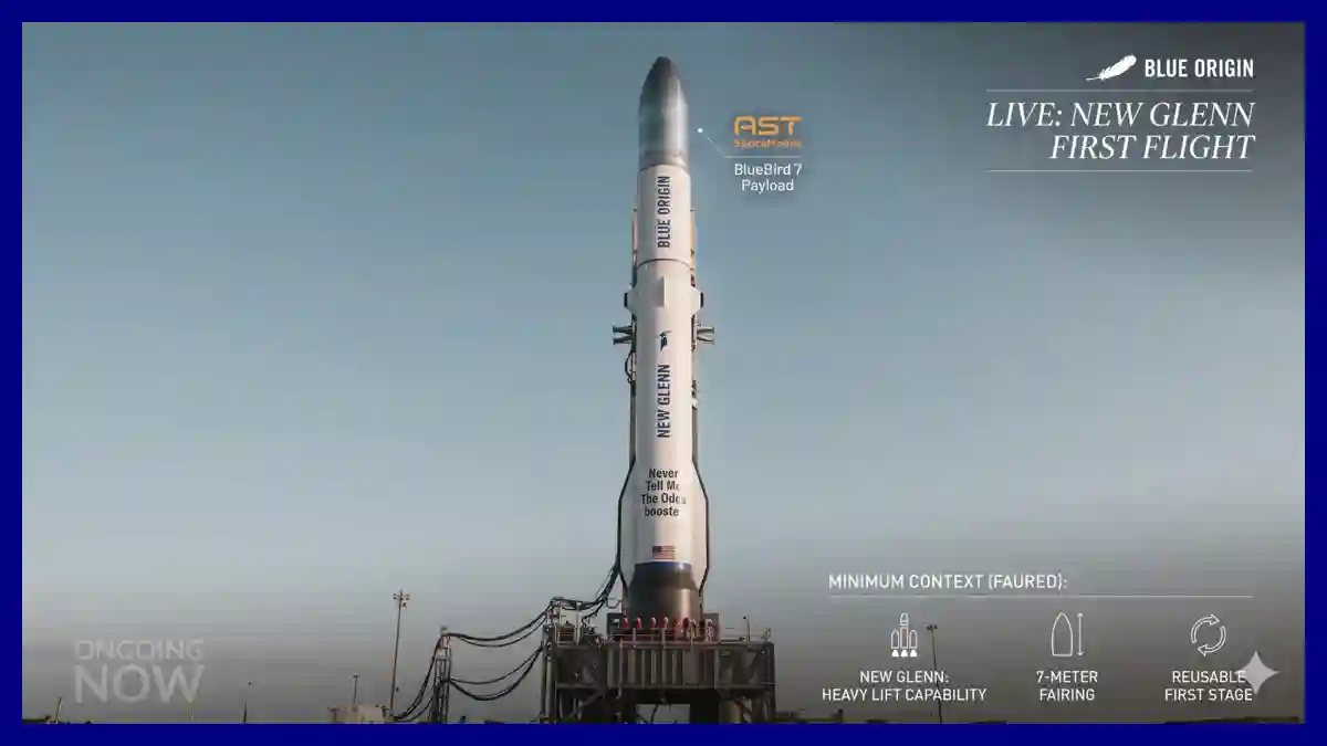 Blue Origin New Glenn Launch Window Opens | Ongoingnow