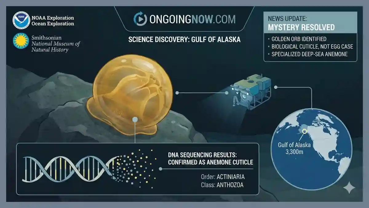 DNA Analysis Identifies the Mysterious Golden Orb Discovery