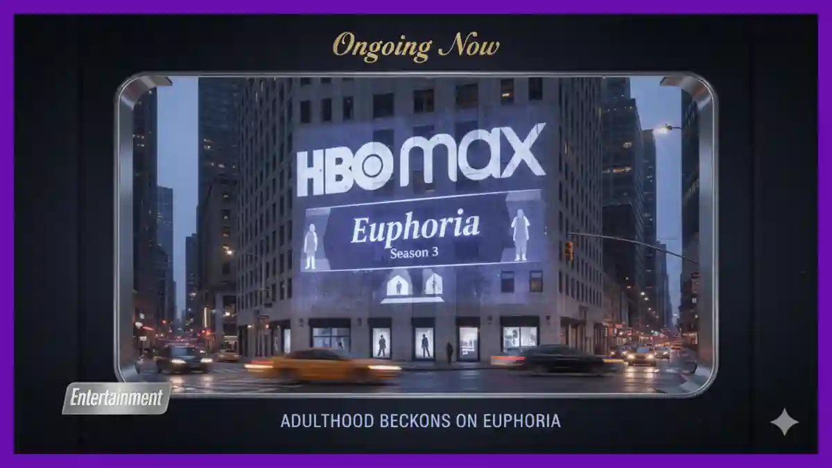 Euphoria Season 3 Debuts on HBO Max with Adulthood Focus | Visual interpretation generated via AI for Ongoing Now.