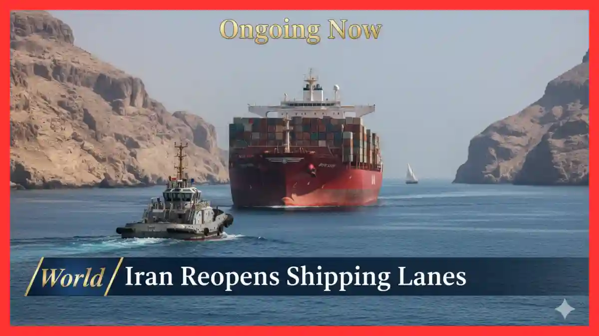 Strait of Hormuz Status Iran Reopens for Global Shipping | Ongoingnow News