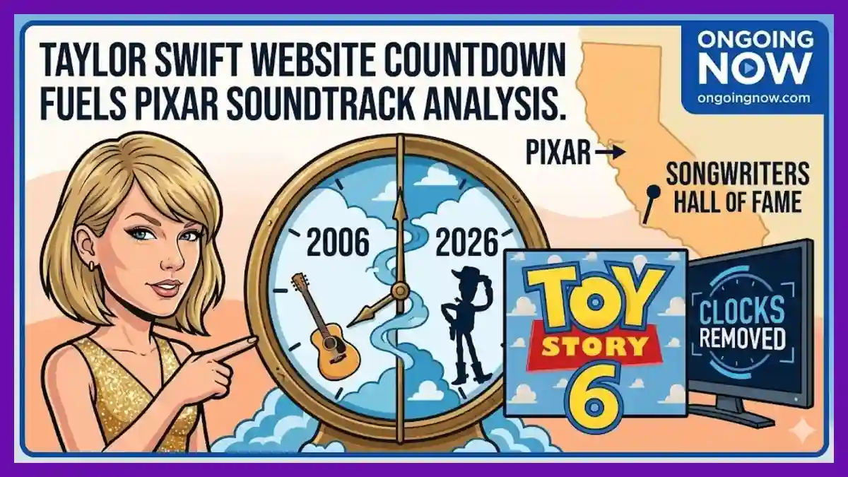 Taylor Swift Website Clock Countdown Reveals Pixar Ties