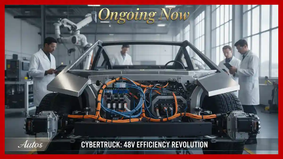 Tesla Cybertruck 48V System Reveals How Efficiency Dominates