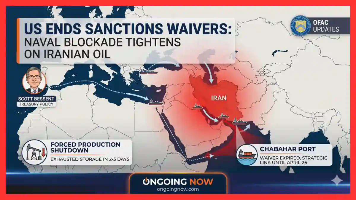 US Ends Sanctions Waivers Amid Iran Oil Blockade