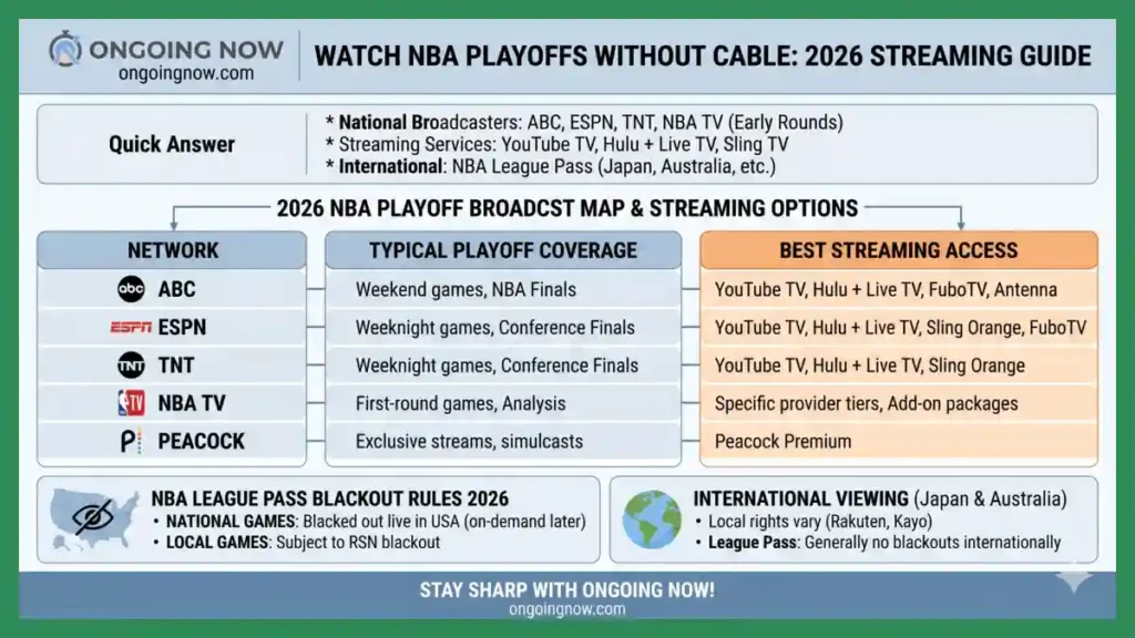 Watch NBA Playoffs Without Cable A Streaming Guide