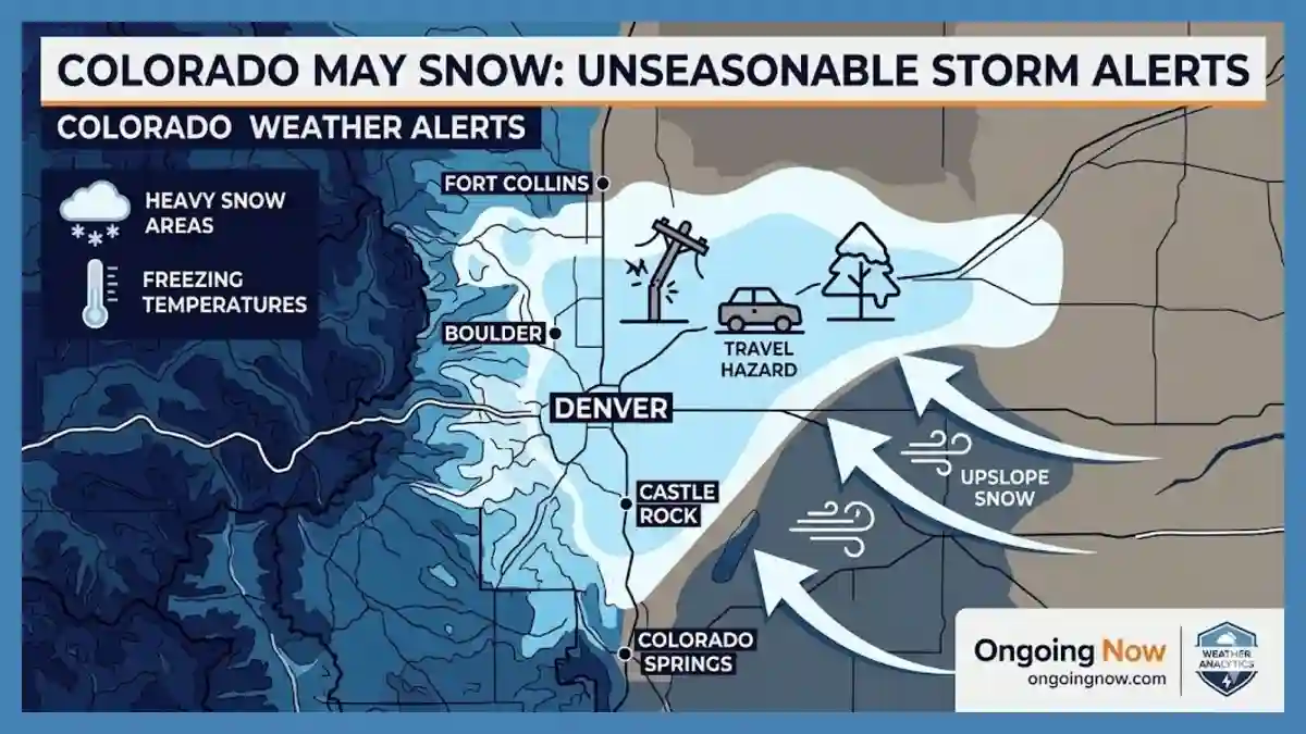 Colorado Winter Storm Forecast May Accumulations