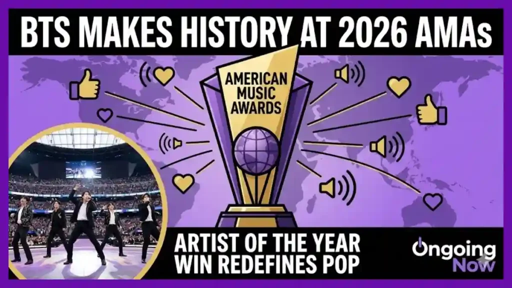 How BTS 2026 AMAs Historic Artist of the Year Sweep Redefined Pop Infrastructure