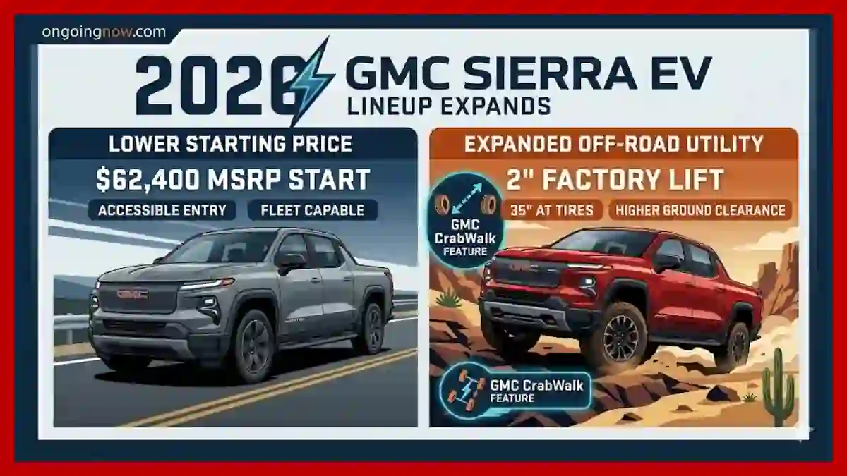 How the 2026 GMC Sierra EV Price Shift Expands Premium Electric Pickup Trucks