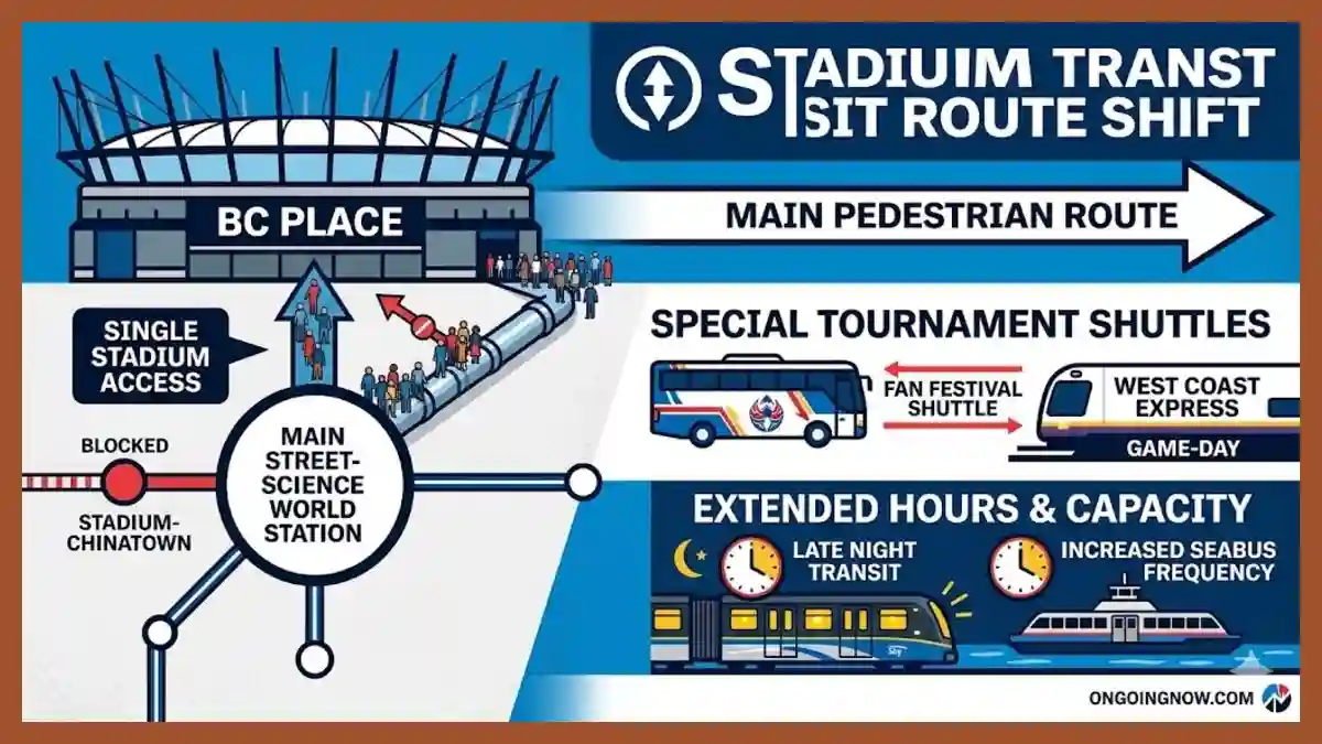 New Vancouver World Cup Shuttle Routes Set to Overhaul Regional Matchday Traffic
