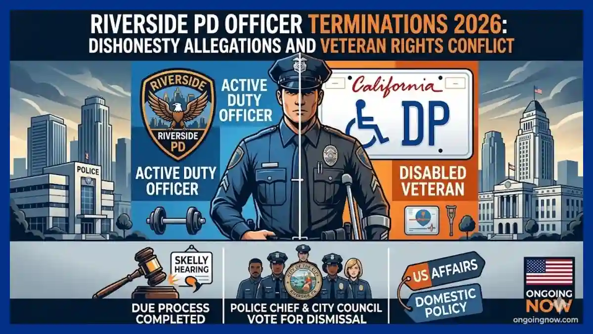 Riverside PD Officer Terminations 2026 Why Discipline Rose