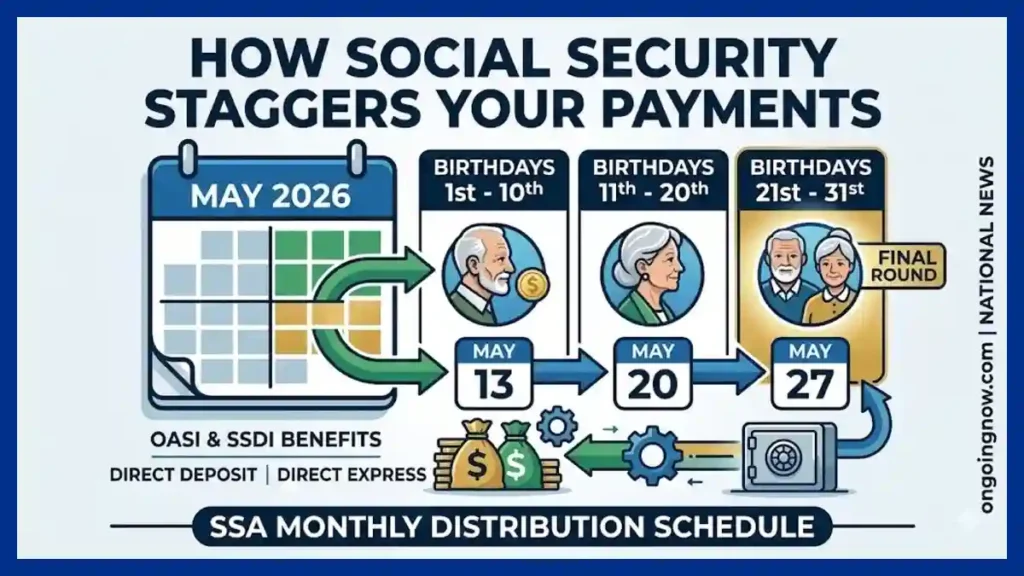 Staggered Payouts Clear the Way for the Social Security May 27 Distribution