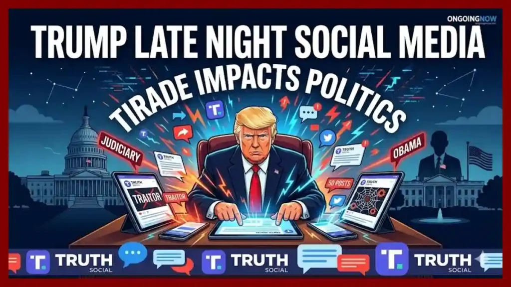 The institutional fallout of Trump late night social media sprees