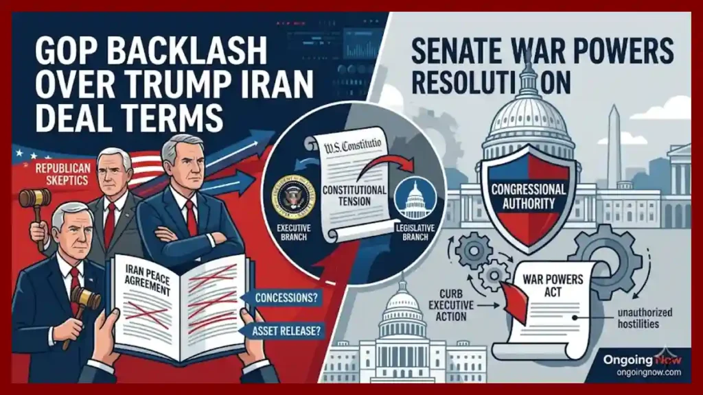 Why a Shocking GOP Backlash Trump Iran Peace Deal is Fracturing Washington