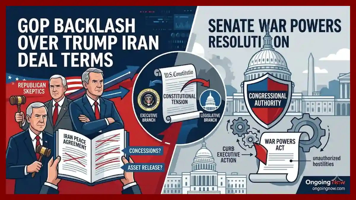Why a Shocking GOP Backlash Trump Iran Peace Deal is Fracturing Washington