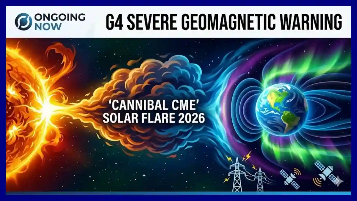A Rare G4 Severe Geomagnetic Warning Threatens Global Satellites and Power Grids