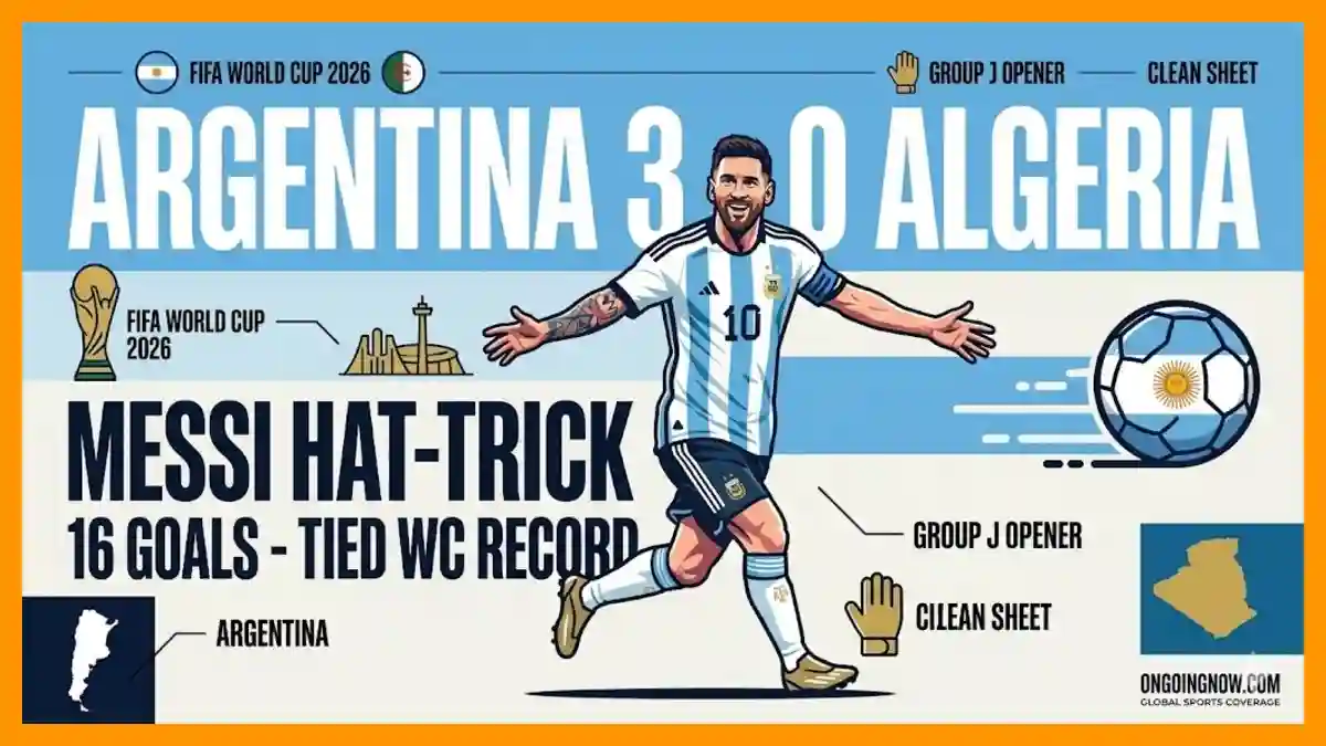 Historic Night Argentina 3-0 Algeria Reveals Messi Mastery